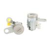 Door Lock Cylinder with Key Passenger Driver Side 69051‑35070 Replacement for Tacoma 1995‑2004