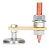 Magnetic Welding Support Clamp Adjustable Welding Support Ground Holder with Terminal Connector