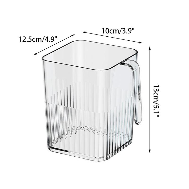 Průhledný organizér na lednici Nádoby na uskladnění potravin Koše s čerstvou zeleninou a ovocem Úložný box do chladničky Kuchyňský organizér