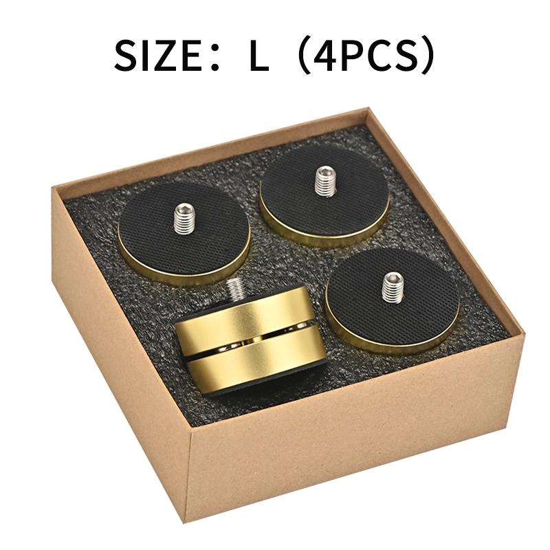 HIFI Audio Speakers Amplifier Chassis Beads DAC CD Player Anti-shock Absorber Foot Feet Pads Vibration Absorption Stands Spikes