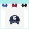 Fashionable Corduroy Baseball Cap For Women And Men Stylish Letter C Design
