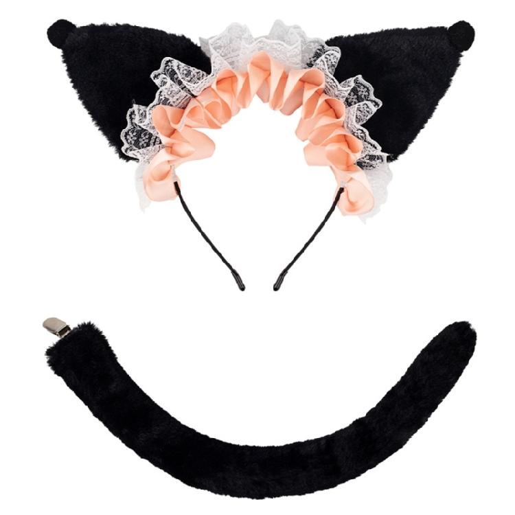 Katzen Plüsch Stirnband Bequemes Elastisches Kopfband Haarschmuck Zum Hinzufügen Eines Hauch Von Spaß Zu Jedem Outfit Oder Event