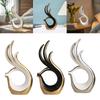 Modern Abstract Art Ceramic Statue Home Decor for Centerpiece Party Entryway