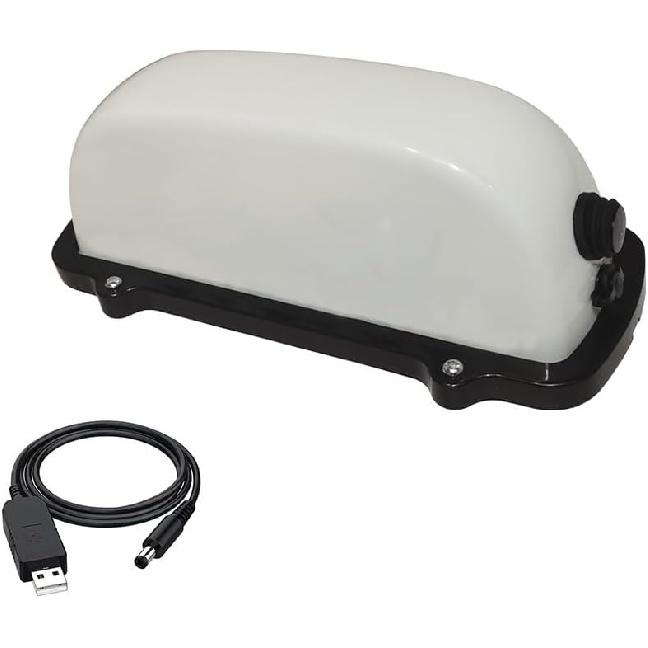 USB Rechargeable Battery Blank Taxi Top Light Roof Taxi Sign with Magnetic Base Waterproof Taxi Dome Light White Light DIY Sign Cab Lamp Advertising