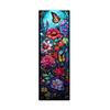 Transparent Bookmark Stained Glass Flower Bookmark Floral Acrylic Suncatcher Colorful Set Plant Book