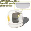 AIRROBO Slimme Kattenbak C20 Special Filter Kattenbak Kleine Deeltjes Kattenbakzand Speciale Fijne Filters Huisdier Accessoires