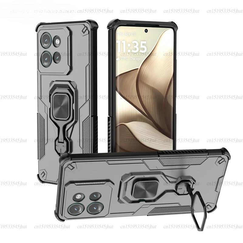 Phone Case For Motorola Edge 50 Magnetic Suction Stand Phone Holder Cover Moto Edge 50 Pro 50 Fusion Case For Moto Edge 50 Case