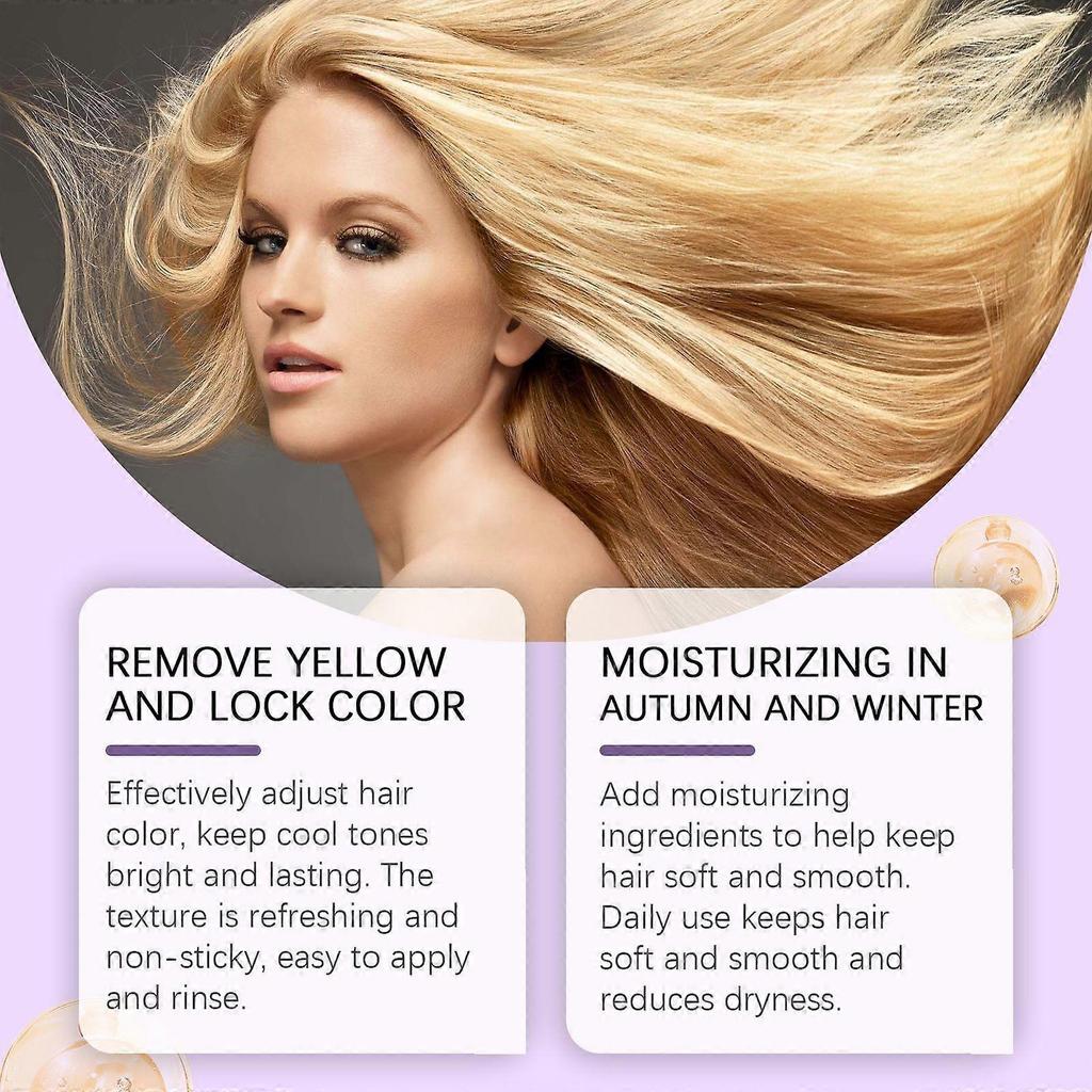 Keratin purple hair mask nourishes and moisturizes dry and frizzy hair, smoothes and shines, repairs hair mask 100g