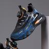Spring and Autumn Boys' Rotating Button Lightweight and Comfortable Sports Shoes with Breathable Mesh for Children