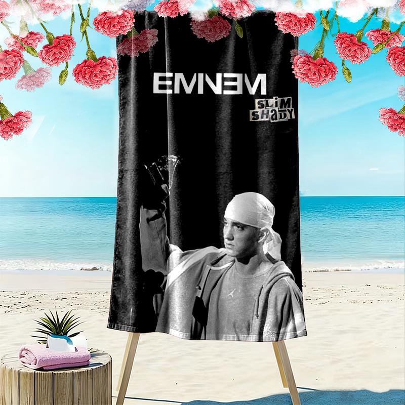 Eminem Beach Towel, Large Soft Quick Dry Towel for Beach Camping Swimming