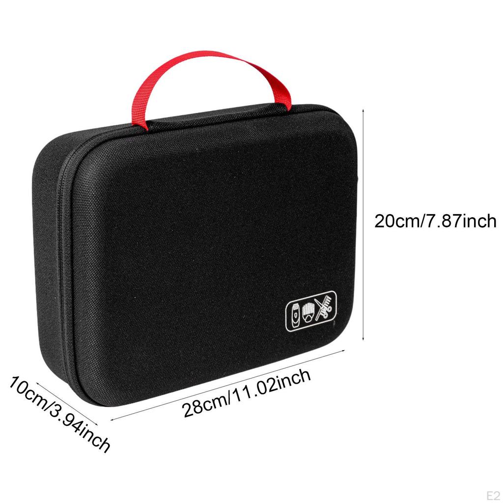 Twarde etui podróżne na włosy, torba podróżna, organizer na akcesoria narzędzi fryzjerskich, wszechstronny organizer na trymer