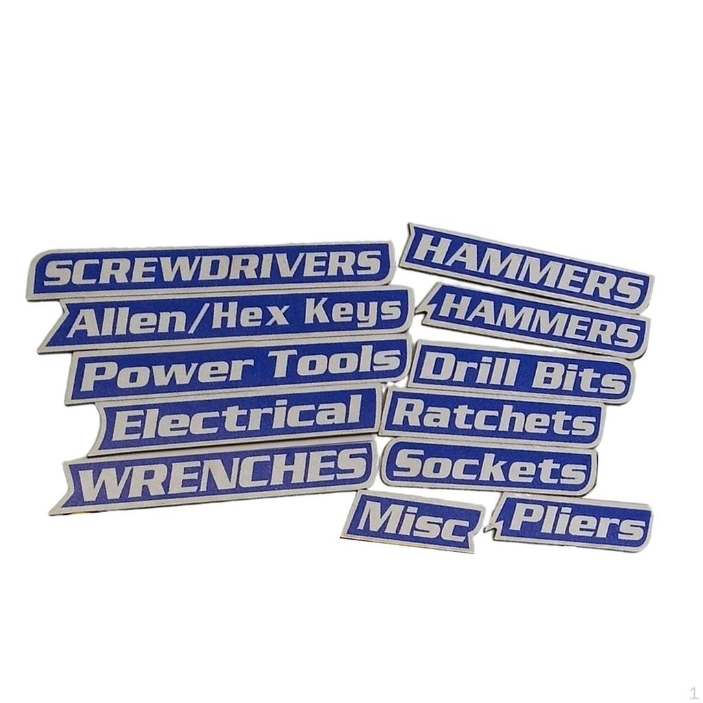 Labels, Tags, Quickly Reusable Metal Drawer Multipurpose for Cabinet Carts And Garage