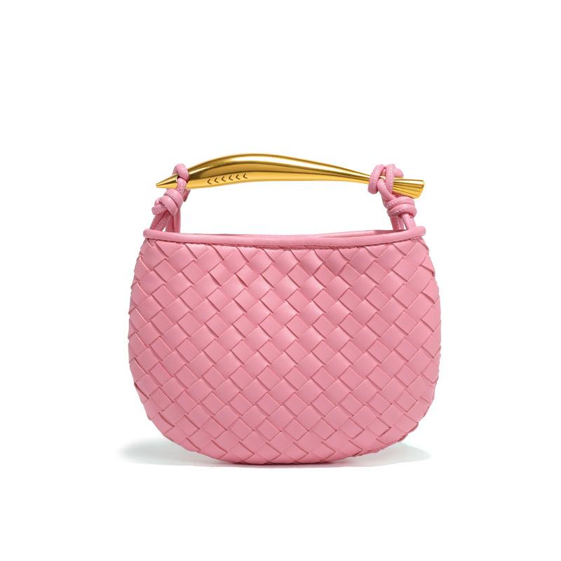 

Премиальная сумка-садок для сардин, модная плетеная металлическая женская сумка для ношения в руке, маленькая универсальная сумка-мессенджер через плечо