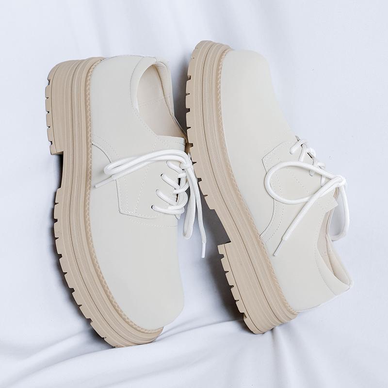 Mode Högkvalitativa Oxfordskor Utomhussporter Rund Tå Arbetsskor Herr Snörning Tjock Sula Slitstarka Låg Topp Märke Vandringsskor