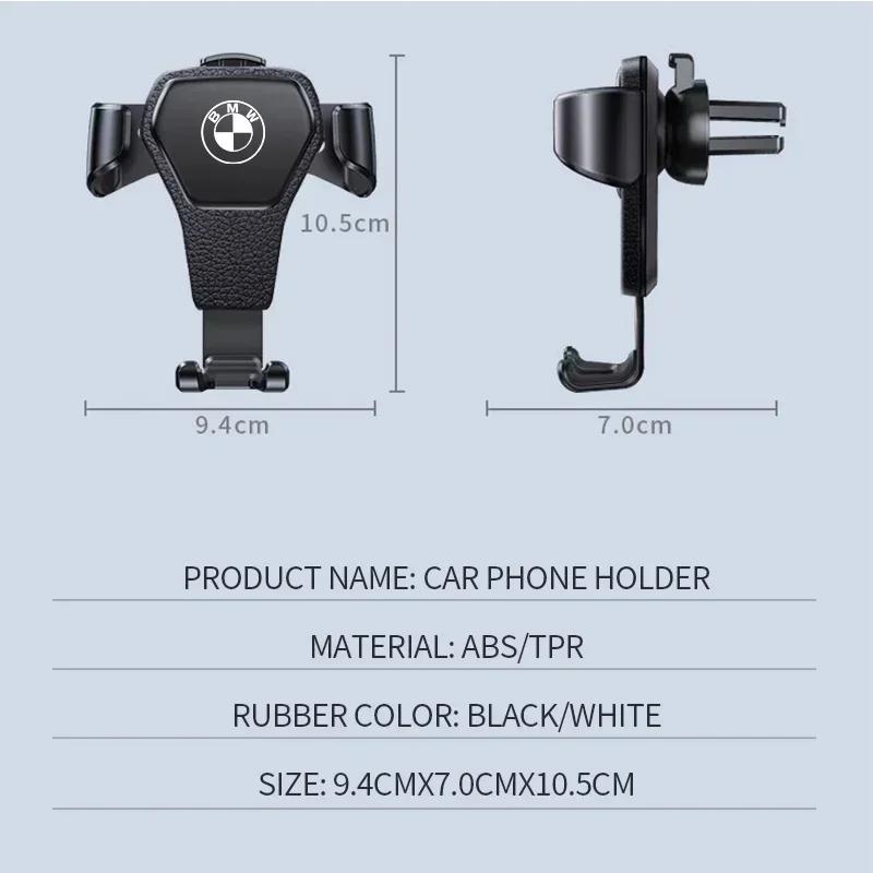 Für BMW Schwerkraft Auto Handyhalter Lüftungsschlitz-Klipshalter Handyhalter Für BMW M E34 E36 E60 E90 E46 E39 E70 X5 X6 X1 M3 M5 M6
