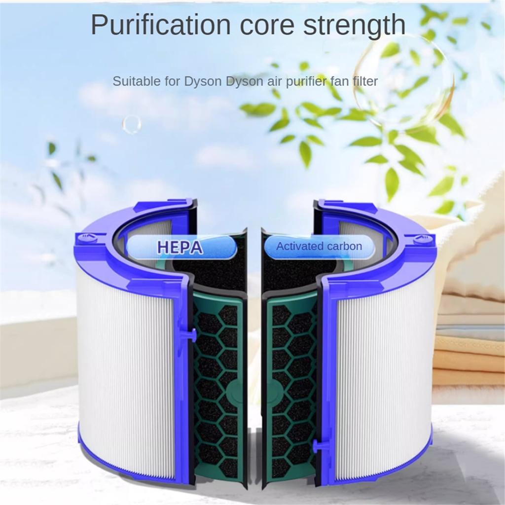 Výměna filtru HP07 pro filtr čističky vzduchu Dyson TP07 HP07 360° kombinovaný skleněný zvlhčovací ventilátor 2v1 HEPA uhlíkový filtr