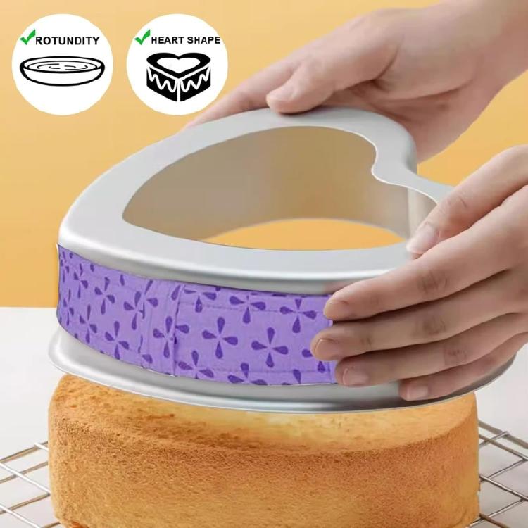 Adjustable Baking Strips for Cake Heat Resistant Reusable Uniform Baking Solution
