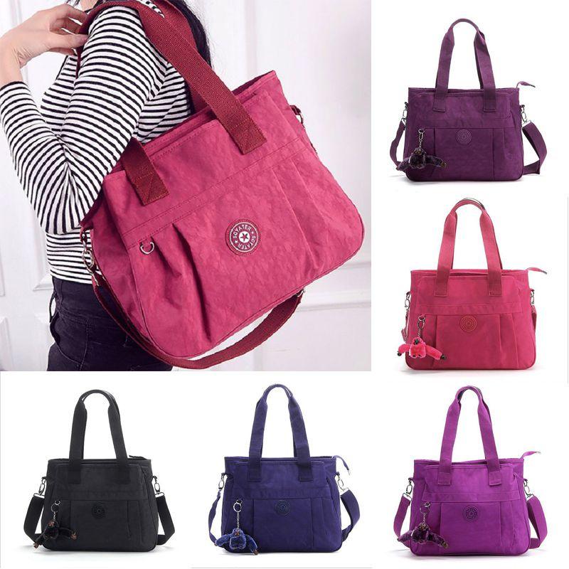 Stylish Large Capacity Nylon Women Handbag Shoulder Crossbody Messenger Tote Bag