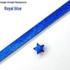 Silver Star Origami Paper Strips with Rhinestones Glitter - Pastel Colors for Lucky Five-Pointed Stars.