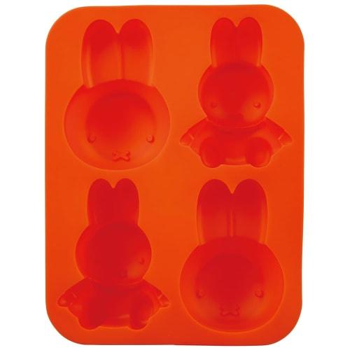 Skater Silicone Yakiyaki Mini Madeleine Molds, Set of 4, Cake Molds, Miffy Design (SLM4-A)