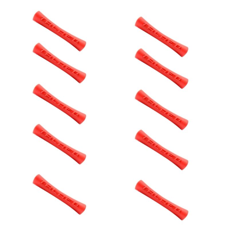 10Pcs Rubber Cord Saver Cable Wire Protector Flexible Bike Cable Housing Protections Charging Cable Saver Protectors Set