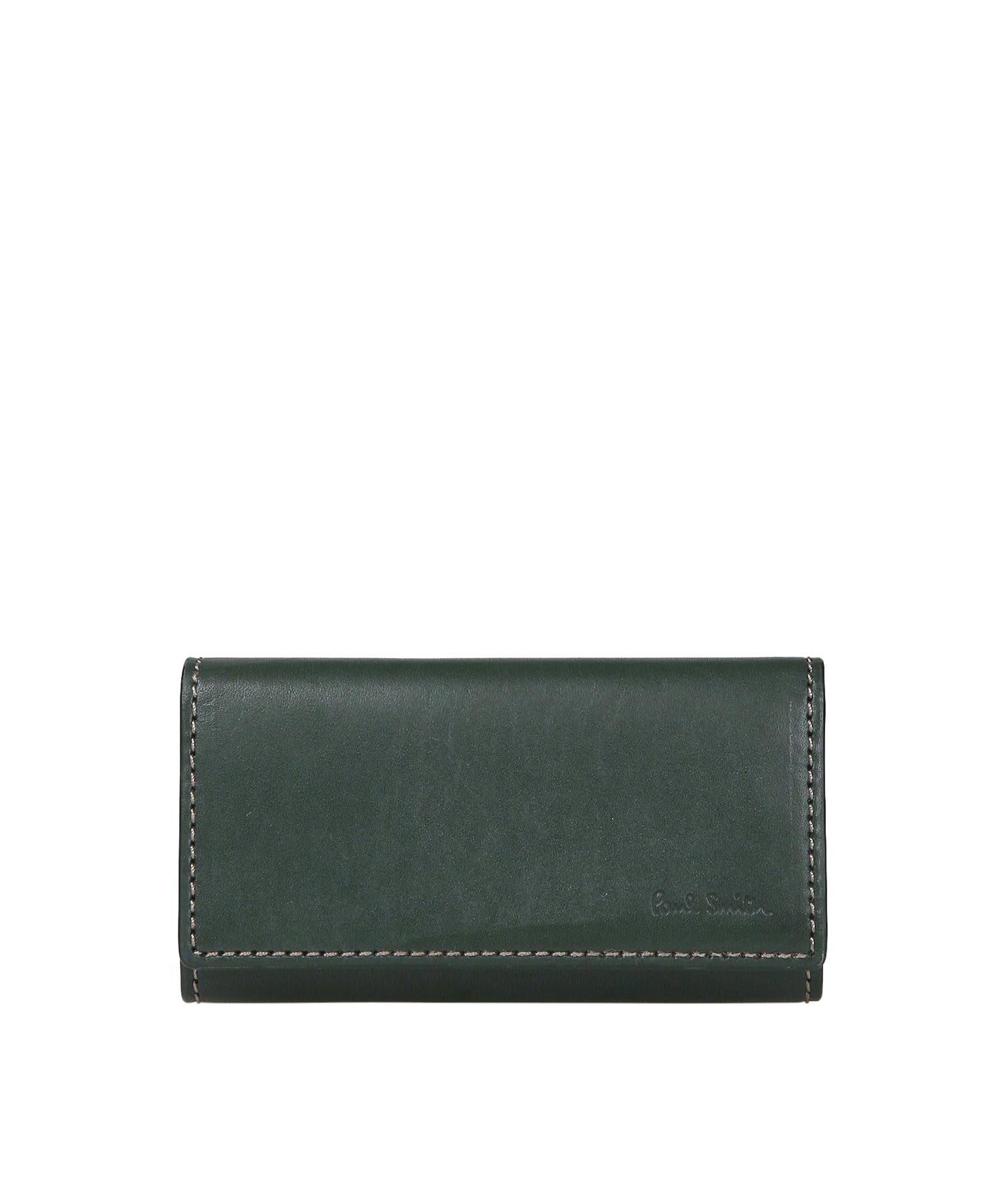 

Ключница из вощеной кожи Paul Smith, зеленая