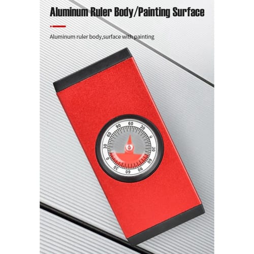 Mcbridenty High Precision Level, Aluminum Alloy Mini Angle Inclinometer, Bricklayer's Angle Inclinometer, Inclinometer