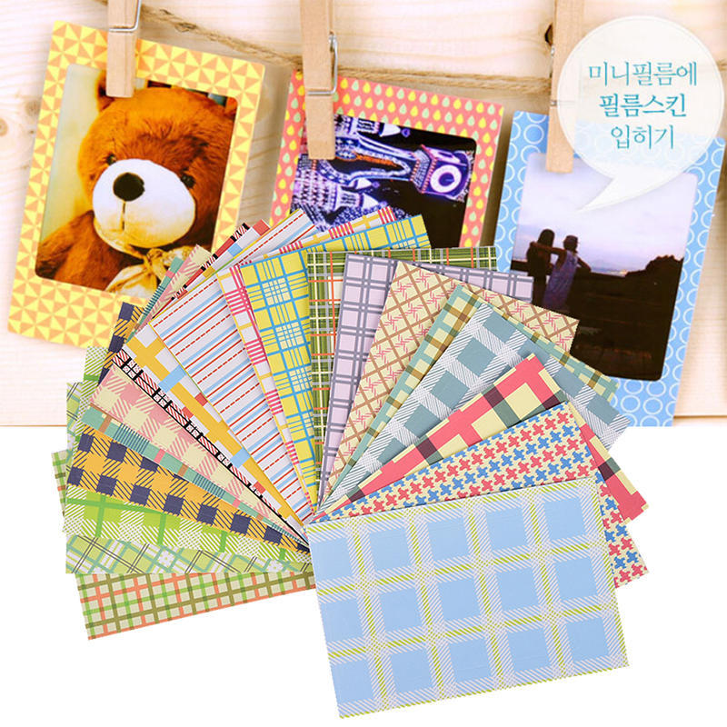 20X Cute Film Photo Book Tape Paper Diary Scrapbook Craft Home Decor Stickers