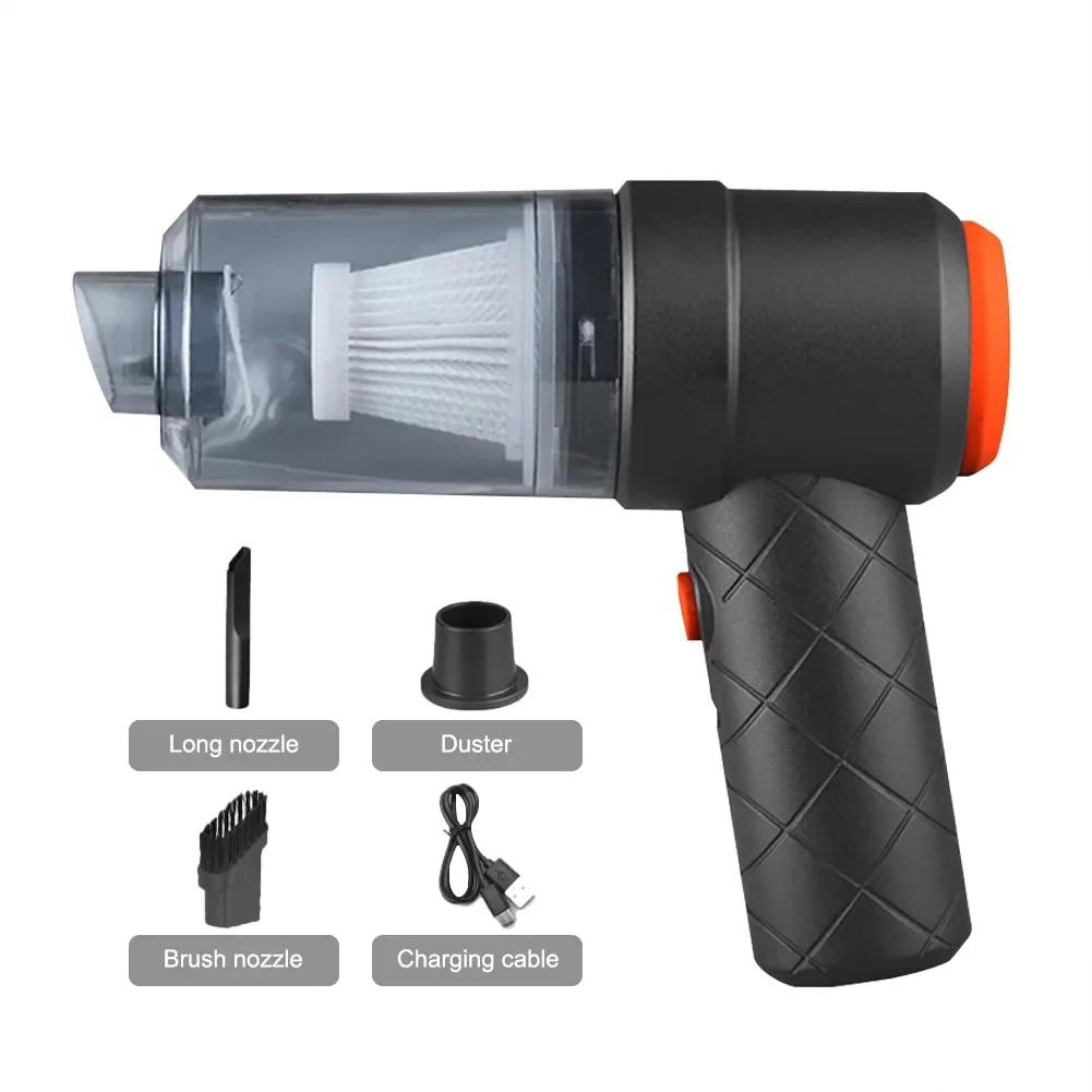 Portable Car Vacuum Cleaner 6000PA 120W Mini Wireless Cleaner Handheld Auto Vacuums Home & Car Dual Use Vacuum Cleaners