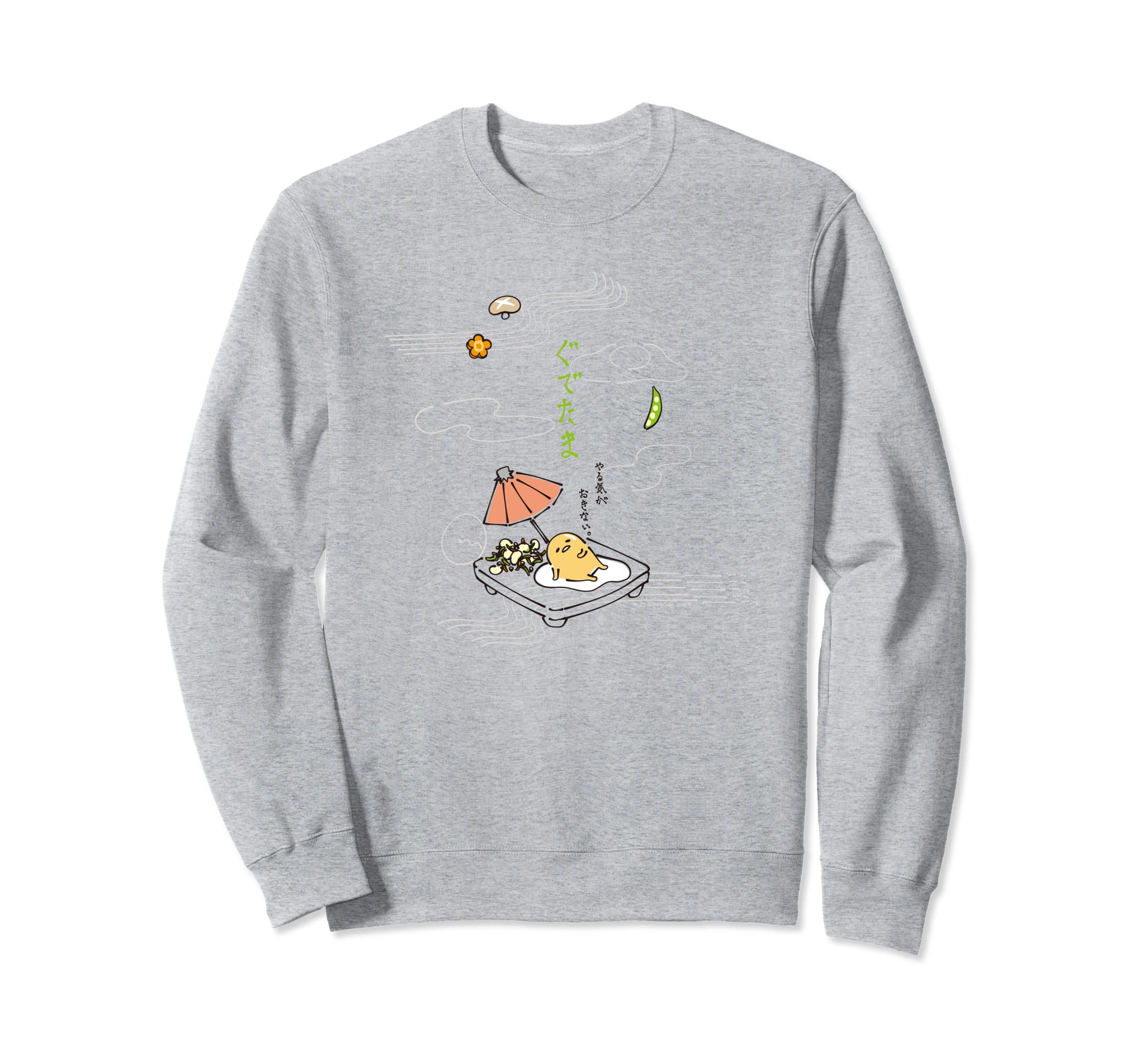 

Gudetama Chicken and Egg Caricature Sweatshirt