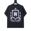 6508 Amiri 2026 Summer New Men's and Women's Loose High Quality Cotton Plus Size T-shirt Couple T-Shirt