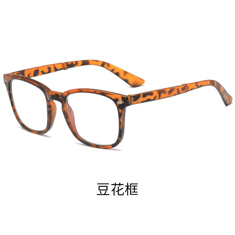 

Anti-Blue Folding Reading Glasses, High-End Ky8082 Women, Elderly People, Far-Sighted Reading Glasses, Retro Frames, Women 0 degree anti-blue light