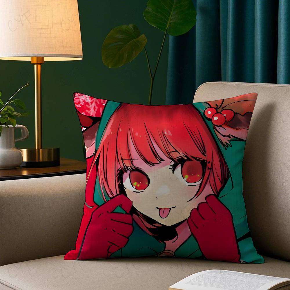 Oshi No Ko K-Kana Arima Anime Pillow Case Safe Custom Photo Pillow, Anti-fade Brushed Fleece Cushion, Maternal & Infant Safe.