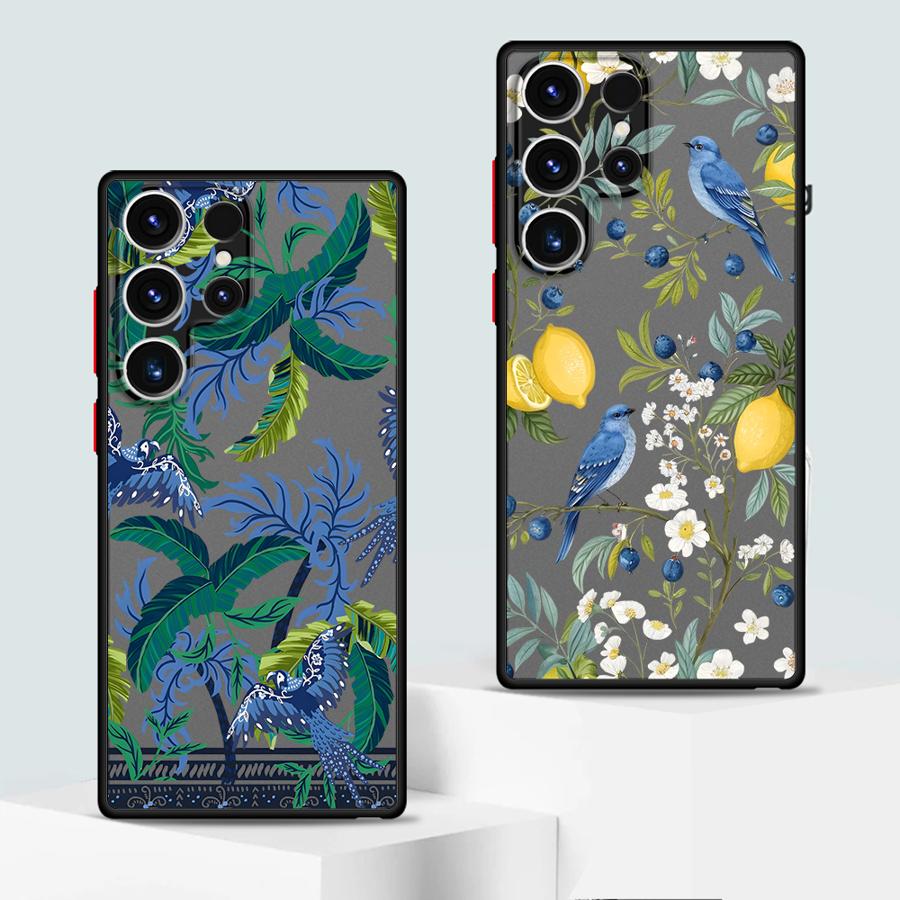 Funda Back Phone Cover Case for Samsung Galaxy S26 S24 Plus S20 FE Note 20 Ultra 10+ S21 S23 FE S25 Ultra S22 Creative Branch