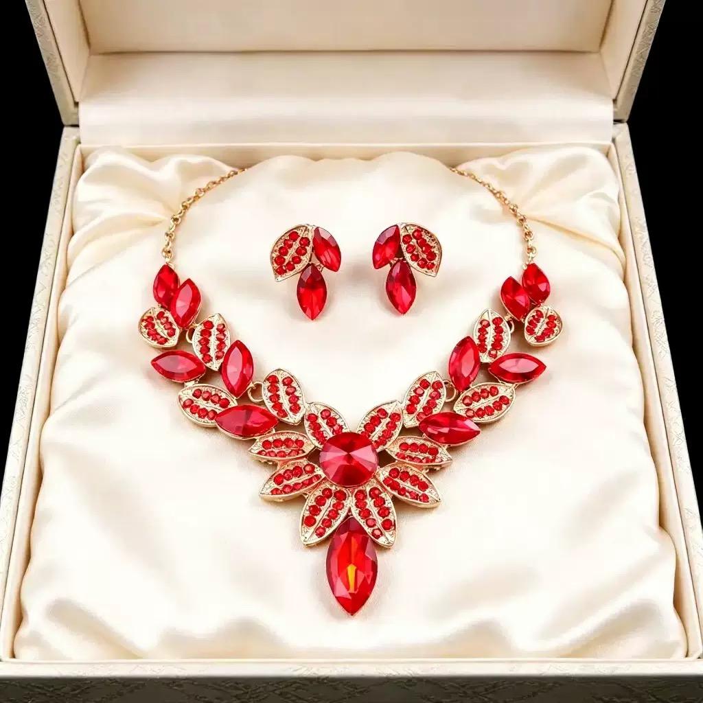 Exaggerated Statement Necklace For Women Bohemian Multicolor Stone Necklaces Big Discount Fashion Jewelry Clearance Sale