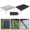 Kleiner Faltbarer Picknick Reise Camping Klappbarer Aluminiumtisch für Outdoor Wandern