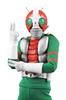 RAH Real Action Heroes DX Kamen Rider V3 Erneuerte Version Maßstab ABS Bemalte Bewegliche Figur 1/6 & ATBC-PVC