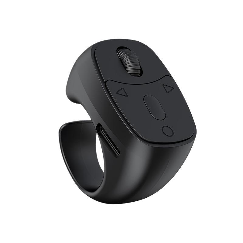 Bluetooth Remote Controller for Video Browsing, Photo Liking, Zooming, and E-book Navigation.