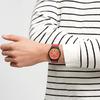 Swatch Quartz Movement 30 Meters Water Resistant Watch 41 Mm Red Dial Plant Ceramic Case Silicone Strap Unisex watches SO32Z107