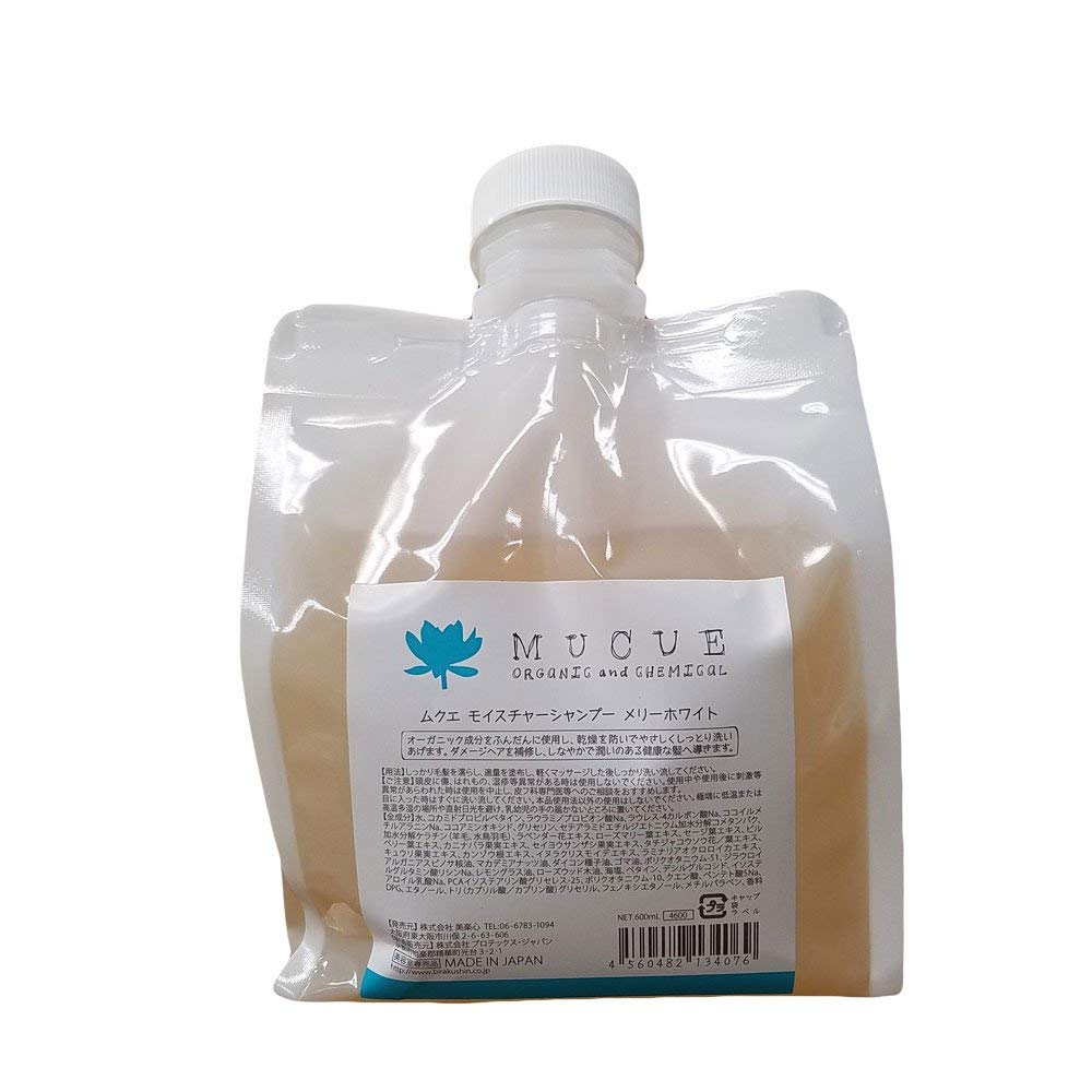 

Mukue Moisture Shampoo Merry White Cream Refill 600 мл (х 1)