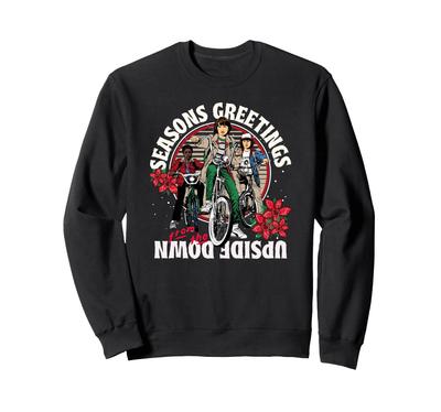 Stranger Things Christmas Greetings From The Upside Down Sweatshirt