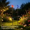 Solar Garden Stake Light Outdoor Decorative Lawn Lamp with Bird Shape Top for Patio Yard Pathway Lighting and Landscape Accent