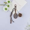 Creative Plush Bag Pendant Ball Racket Bag Charm Keychain Accessory for Fashionable Adults and Sports Enthusiasts