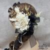 Hair Accessory for Coming-of-Age Ceremony, Pre-wedding Photoshoot, Dahlia, Headband, Hydrangea, Ribbon, Graduation Ceremony, Entrance Ceremony,