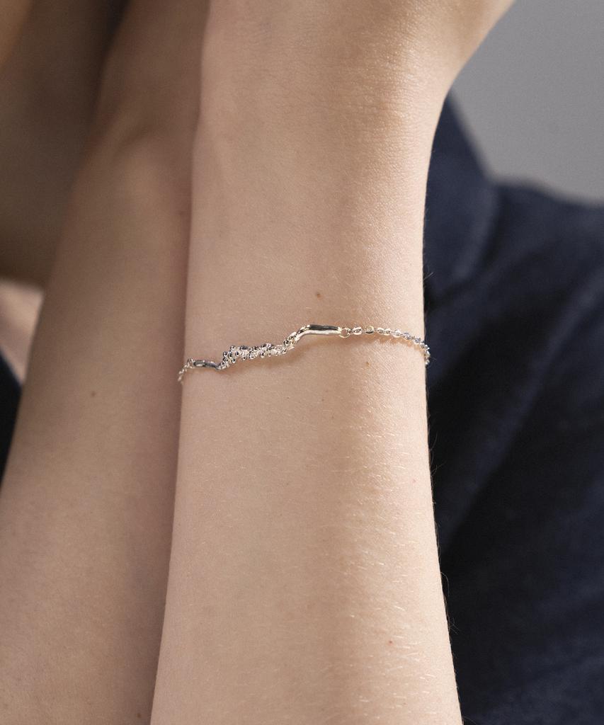 Jnui Grain Bracelet Silver