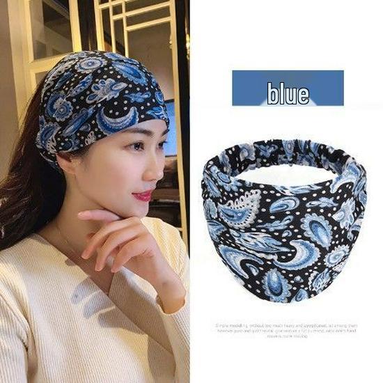 

Трендовая широкая повязка на голову 2025: Универсальное покрытие седины для женщин