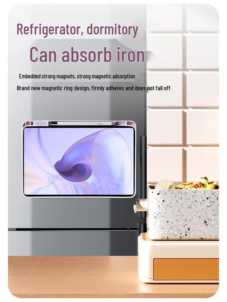 OPPO Pad 4 Pro/Pad 3 Air 2 Magnetic Anti-Bend 12.1" Leather Case