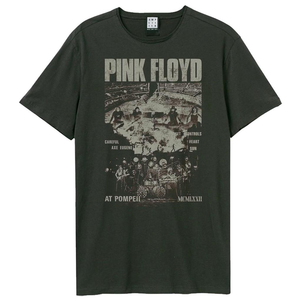 Amplified Unisex Adult Pompeii Careful Eugene Pink Floyd T-Shirt