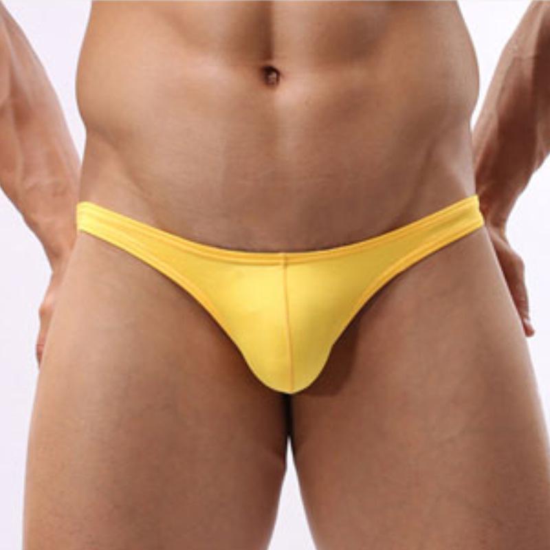 Men's Low Waist Sexy U Pouch Thong Underwear
