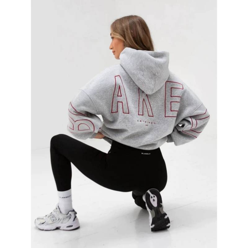 Sweat à capuche imprimé style Hip Hop pour femme en polyester épais pour un style décontracté de rue